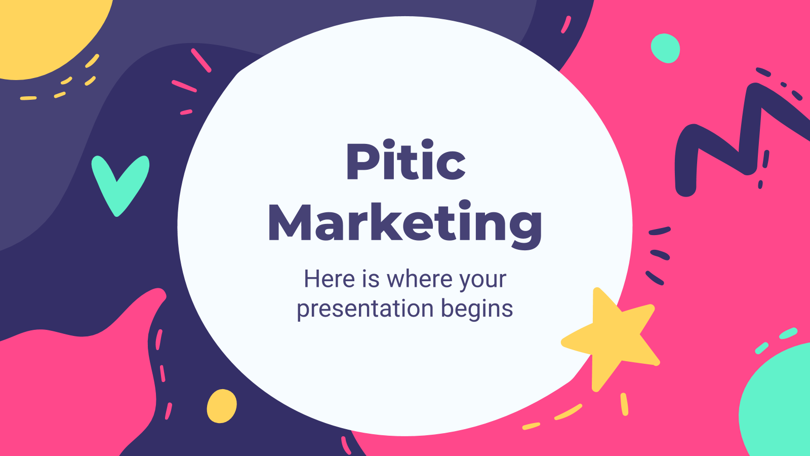 Pitic MarketingPowerPoint模板